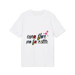Camiseta Creator 2.0 - Blanco - Camiseta «Una flor no fa estiu» Camiseta Creator 2.0 - Blanco - Camiseta «Una flor no fa estiu»