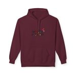 Sudadera Softstyle con capucha - Granate - Camiseta «Una flor no fa estiu»