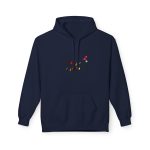 Sudadera Softstyle con capucha - Azul marino - Camiseta «Una flor no fa estiu»