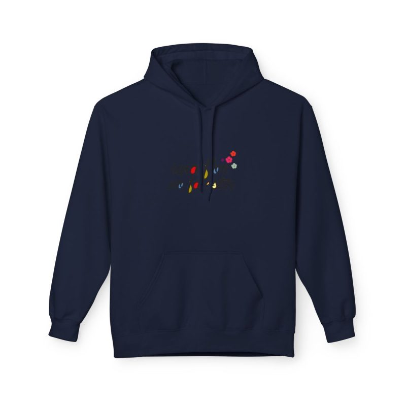 Sudadera Softstyle con capucha - Azul marino - Camiseta «Una flor no fa estiu»