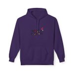 Sudadera Softstyle con capucha - Morado - Camiseta «Una flor no fa estiu»