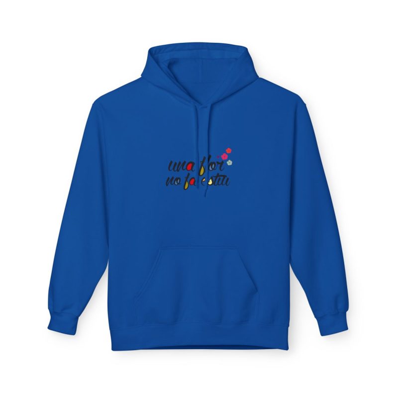 Sudadera Softstyle con capucha - Azul royal - Camiseta «Una flor no fa estiu»