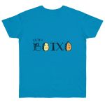 Camiseta punto liso - Azul atolon - Quina botxo Camiseta punto liso - Azul atolon - Quina botxo