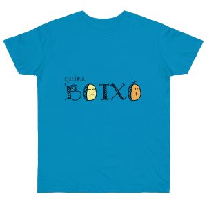 Camiseta punto liso - Azul atolon - Quina botxo