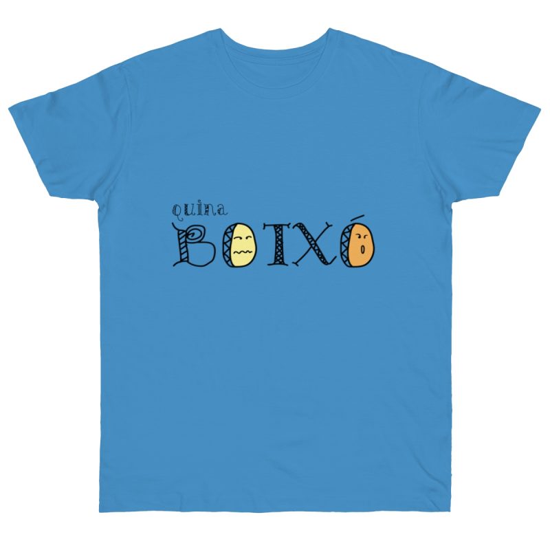 Camiseta punto liso - Azul celeste - Quina botxo