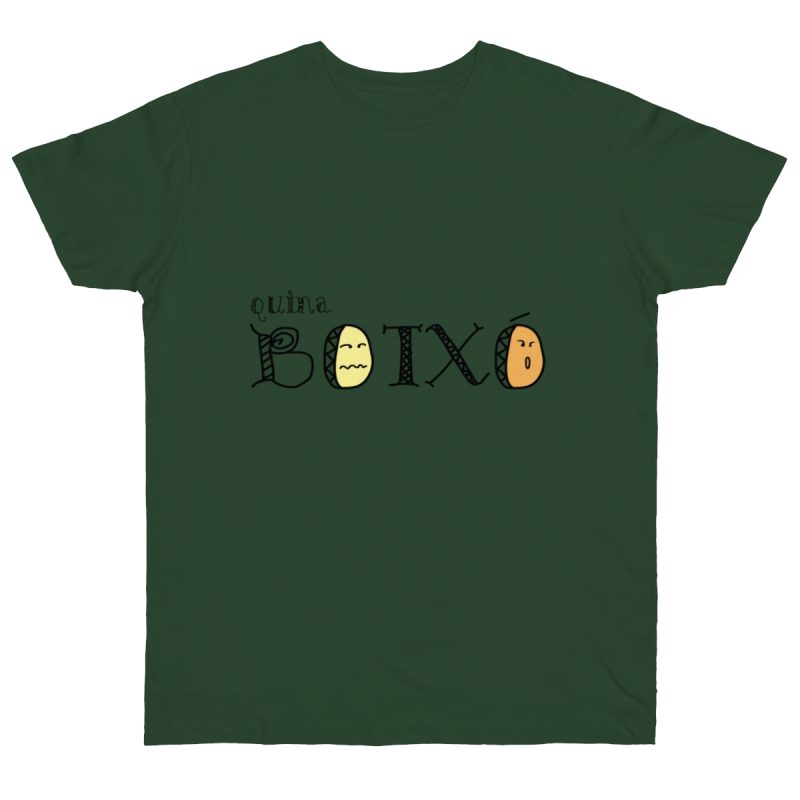 Camiseta punto liso - Verde botella - Quina botxo