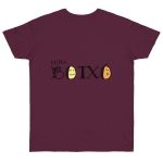 Camiseta punto liso - Burdeos - Quina botxo Camiseta punto liso - Burdeos - Quina botxo
