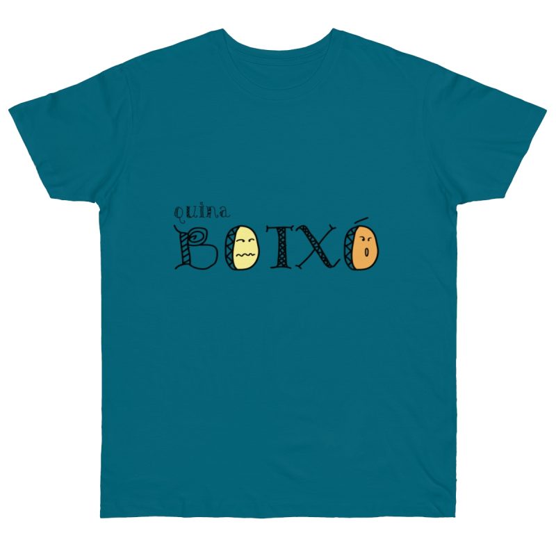 Camiseta punto liso - Azul diva - Quina botxo