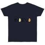 Camiseta punto liso - Azul marino - Quina botxo Camiseta punto liso - Azul marino - Quina botxo