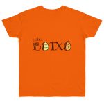 Camiseta punto liso - Naranja - Quina botxo Camiseta punto liso - Naranja - Quina botxo