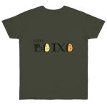 Camiseta punto liso - Caqui urbano - Quina botxo Camiseta punto liso - Caqui urbano - Quina botxo