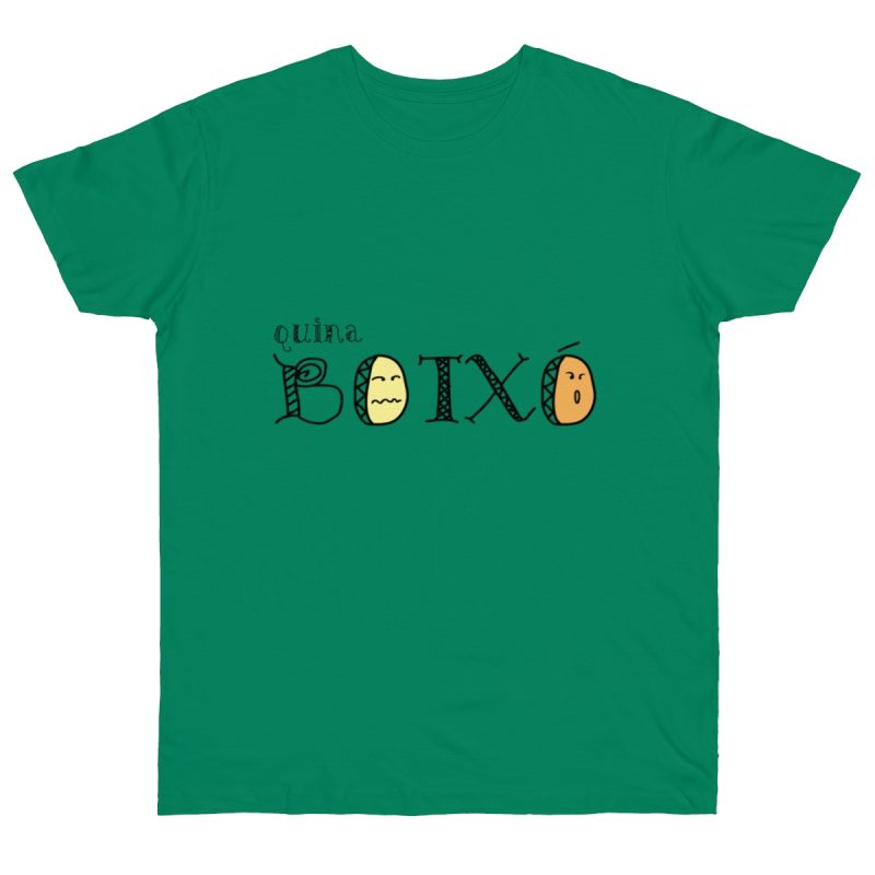 Camiseta punto liso - Verde Kelly - Quina botxo
