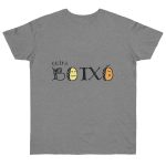 Camiseta punto liso - Gris deportivo jaspeado - Quina botxo Camiseta punto liso - Gris deportivo jaspeado - Quina botxo