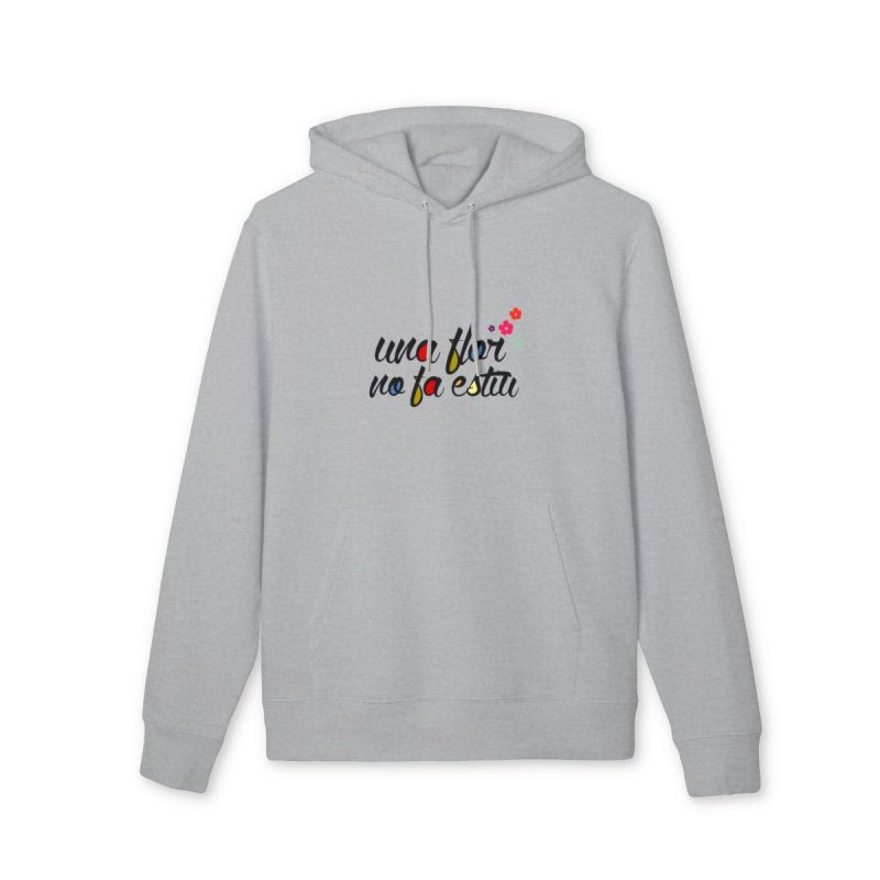 Sudadera Cruiser 2.0 - Gris jaspeado claro - Camiseta «Una flor no fa estiu»