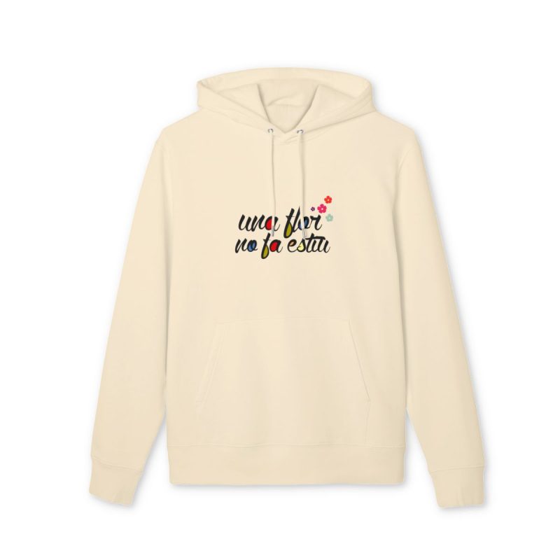 Sudadera Cruiser 2.0 - Natural crudo - Camiseta «Una flor no fa estiu»