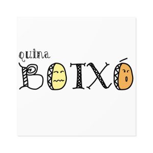 Pegatinas laminadas cuadradas - Quina botxo