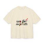 Camiseta box ultra gruesa - Arena - Camiseta «Una flor no fa estiu»