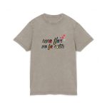 Camiseta lavado acido cuello redondo - Caqui oscuro - Camiseta «Una flor no fa estiu»