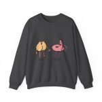 Sudadera cuello redondo - Gris oscuro jaspeado - Cul i merda