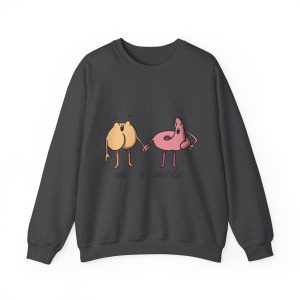 Sudadera cuello redondo - Gris oscuro jaspeado - Cul i merda