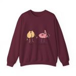 Sudadera cuello redondo - Granate - Cul i merda