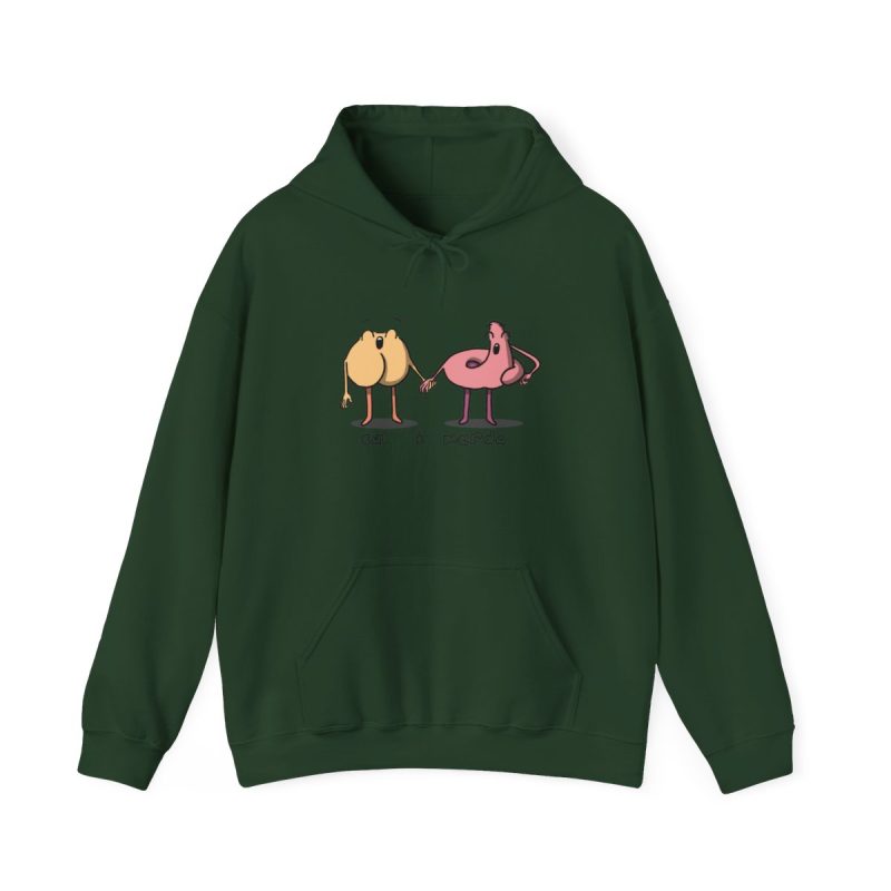 Sudadera con capucha - Verde bosque - Cul i merda