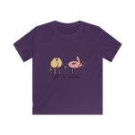 Camiseta infantil Softstyle - Morado - Cul i merda