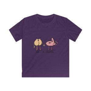 Camiseta infantil Softstyle - Morado - Cul i merda