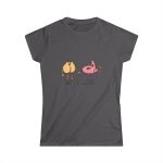 Camiseta mujer Softstyle - Gris marengo - Cul i merda Camiseta mujer Softstyle - Gris marengo - Cul i merda