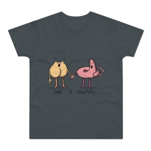 Camiseta hombre punto liso - Gris oscuro - Cul i merda