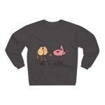 Sudadera cuello redondo premium - Antracita - Cul i merda