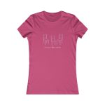 Camiseta mujer Favorite - Frambuesa - Cadiretes