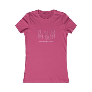 Camiseta mujer Favorite - Frambuesa - Cadiretes