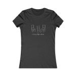 Camiseta mujer Favorite - Gris antracita jaspeado - Cadiretes