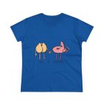 Camiseta mujer algodon medio - Azul royal - Cul i merda