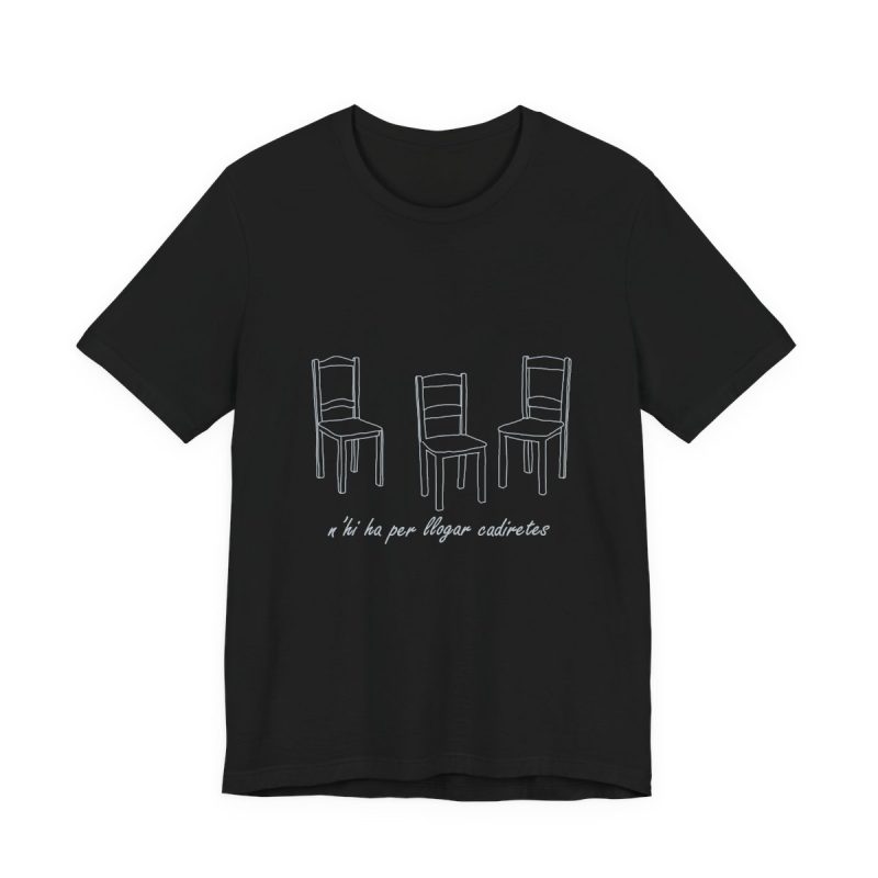 Camiseta jersey manga corta - Negro - Cadiretes Camiseta jersey manga corta - Negro - Cadiretes
