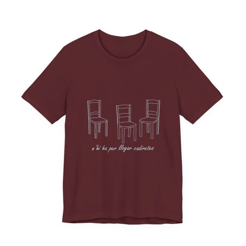 Camiseta jersey manga corta - Granate - Cadiretes