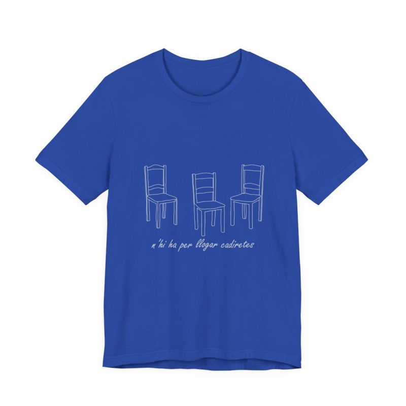 Camiseta jersey manga corta - Azul royal autentico - Cadiretes