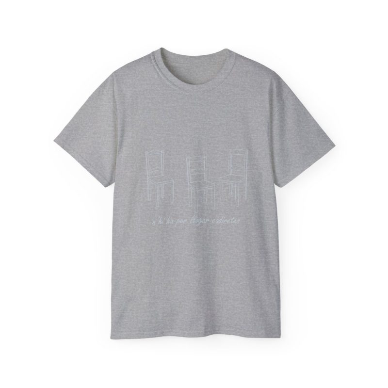 Camiseta ultra algodon - Gris deportivo - Cadiretes