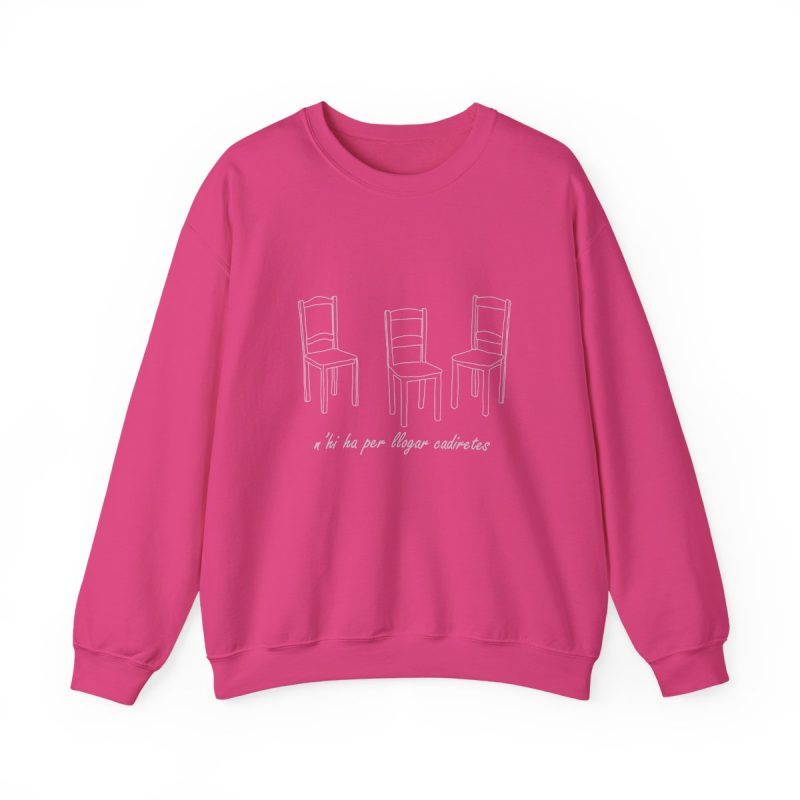 Sudadera cuello redondo - Fucsia intenso - Cadiretes