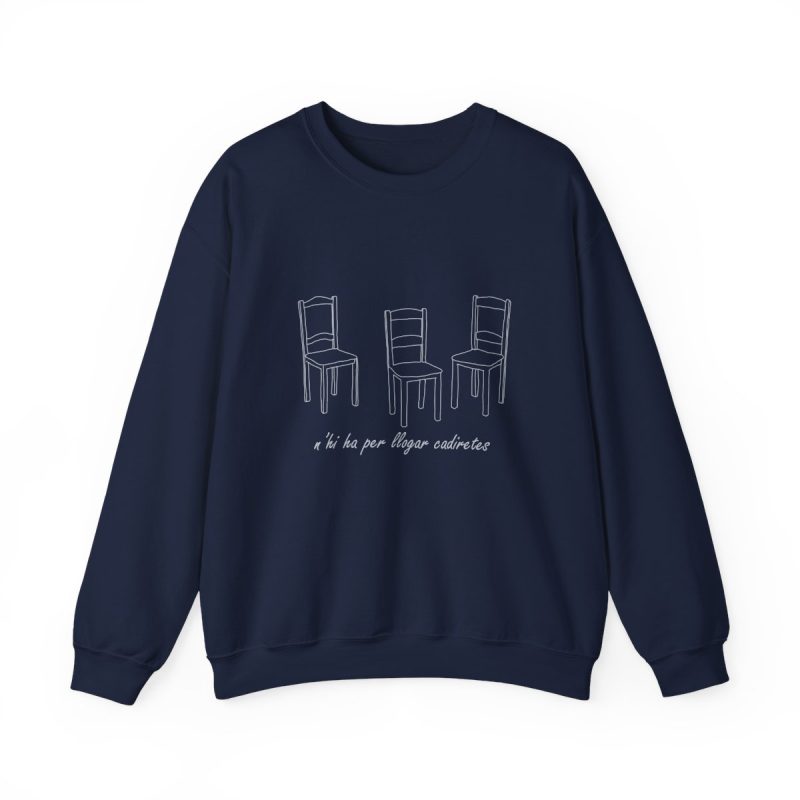 Sudadera cuello redondo - Azul marino - Cadiretes