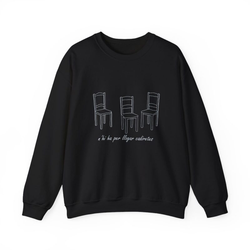 Sudadera cuello redondo - Negro - Cadiretes