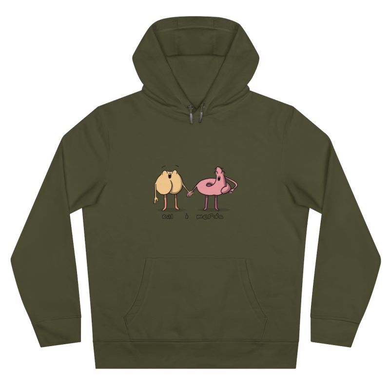 Sudadera con capucha King - Caqui - Cul i merda