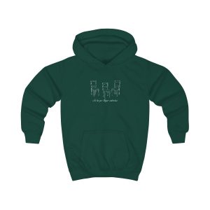 Sudadera con capucha infantil - Verde botella - Cadiretes