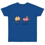 Camiseta punto liso - Azul royal intenso - Cul i merda Camiseta punto liso - Azul royal intenso - Cul i merda