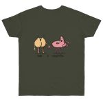 Camiseta punto liso - Caqui urbano - Cul i merda Camiseta punto liso - Caqui urbano - Cul i merda