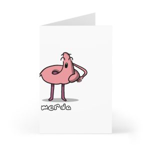 Tarjetas de felicitacion (7 uds.) - Cul i merda
