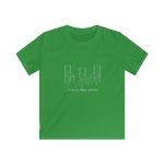 Camiseta infantil Softstyle - Verde irlandes - Cadiretes Camiseta infantil Softstyle - Verde irlandes - Cadiretes