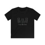 Camiseta infantil Softstyle - Negro - Cadiretes Camiseta infantil Softstyle - Negro - Cadiretes