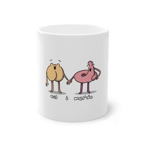 Taza estandar 325 ml - Blanco - Cul i merda